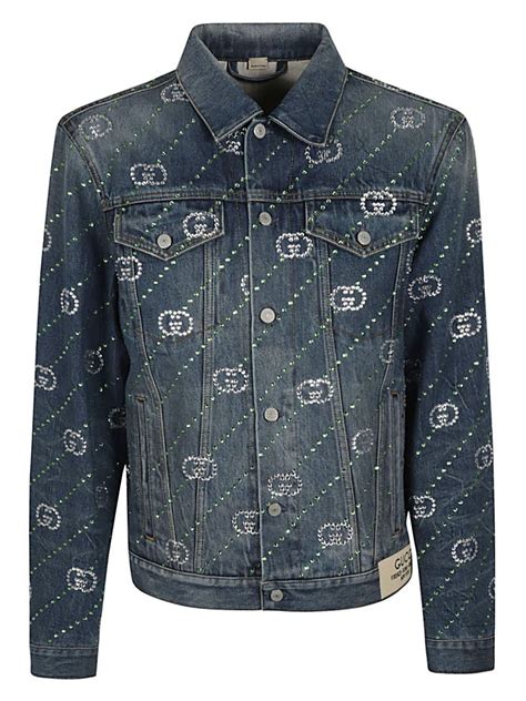 gucci nyc denim jacket|gucci denim jacket vintage.